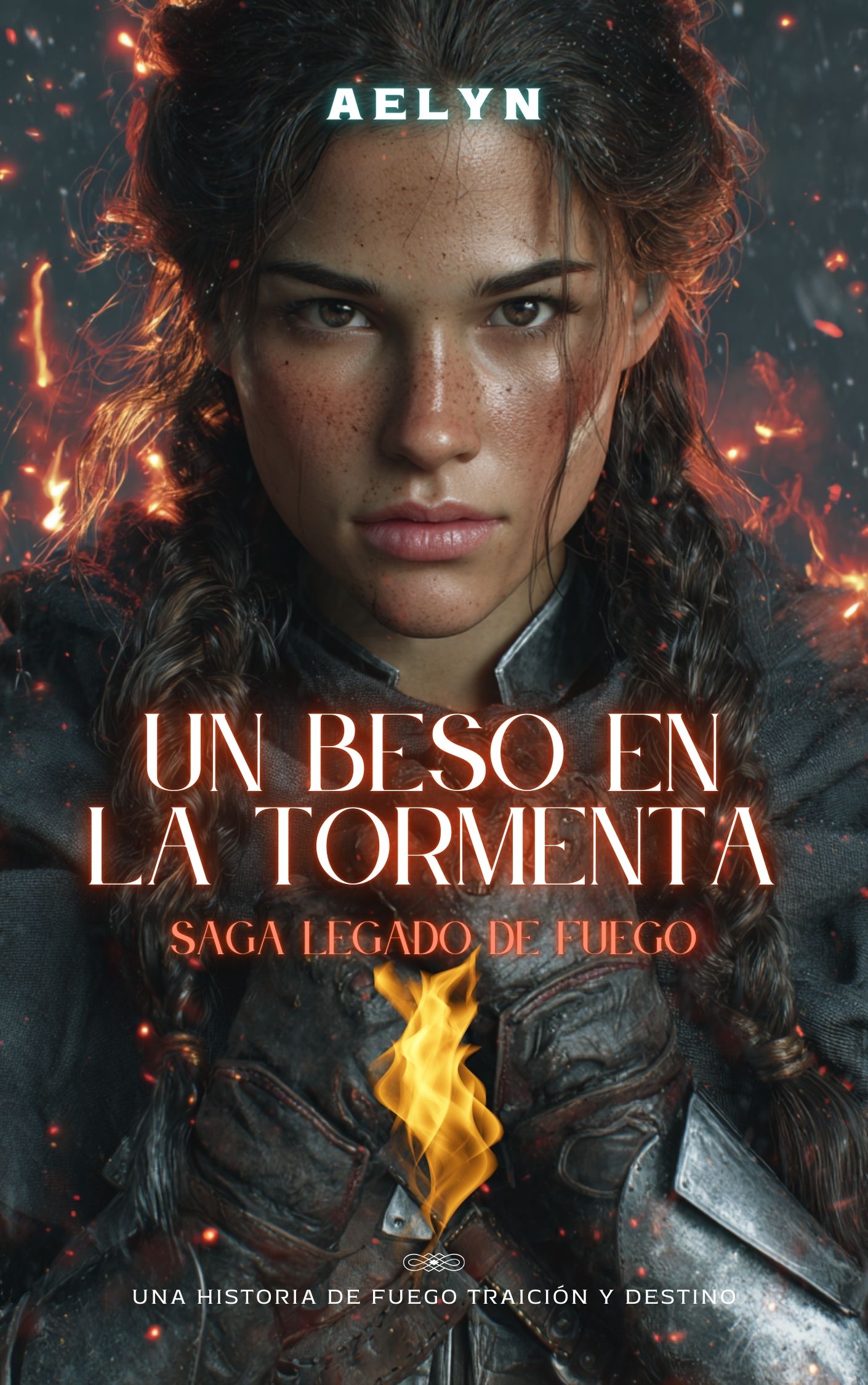 Portada Un Beso en la Tormenta