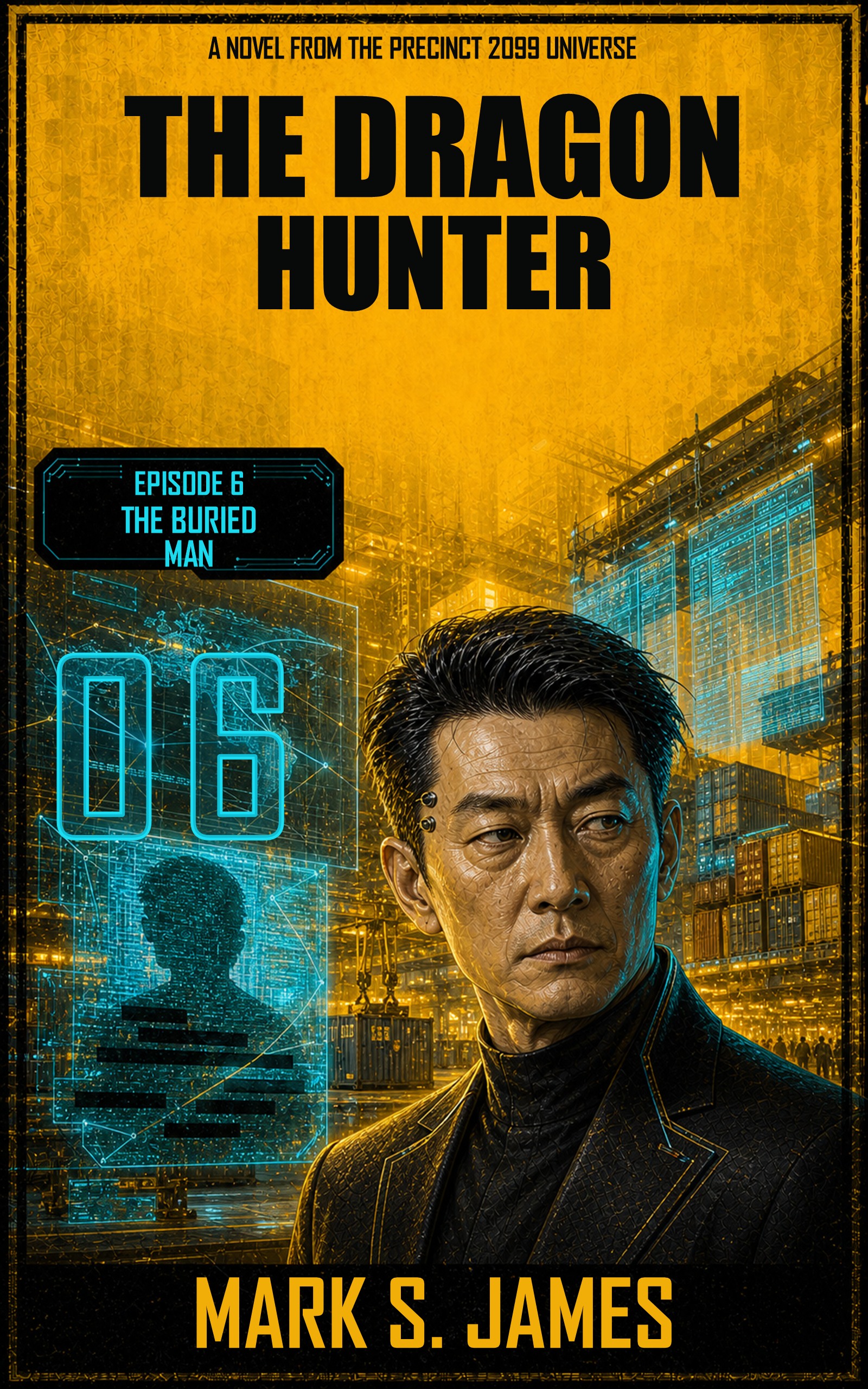 Cover of The Dragon Hunter, Episode 6, The Buried Man, by Mark S. James.